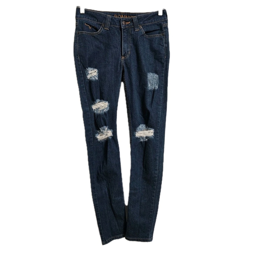 Kimes Ranch Womens 4 Bonnie Jeans Western Cowgirl Cowboy Rodeo Denim‎ Distressed